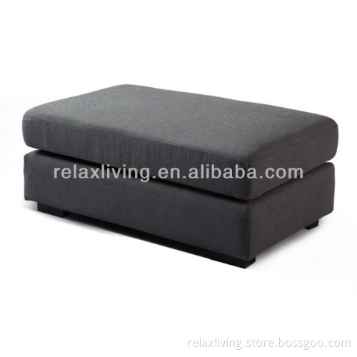 Modern fabric sofa ottoman for living room furniture